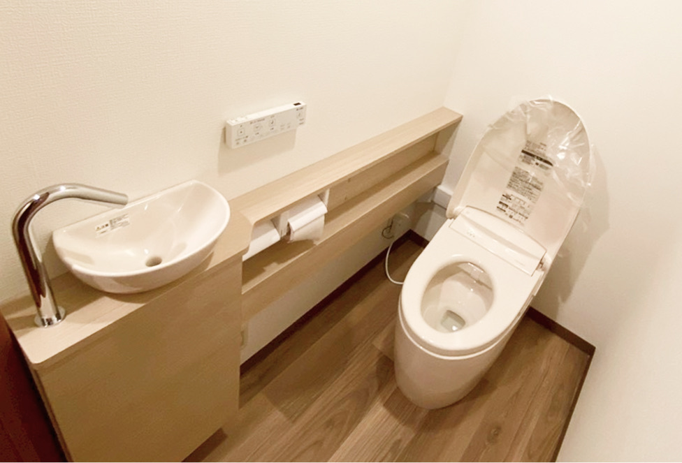 トイレリフォームの施工イメージ